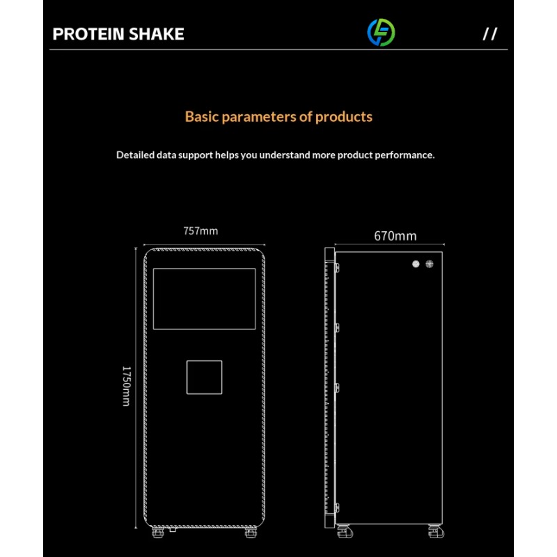 Mesin Penjual Protein Shake de - Vending Machine Qr Code ulasan dan harga