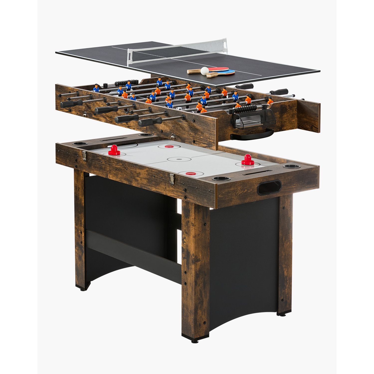 Set Meja Permainan 3-in-1, Mej - Air Hockey Table ulasan dan harga