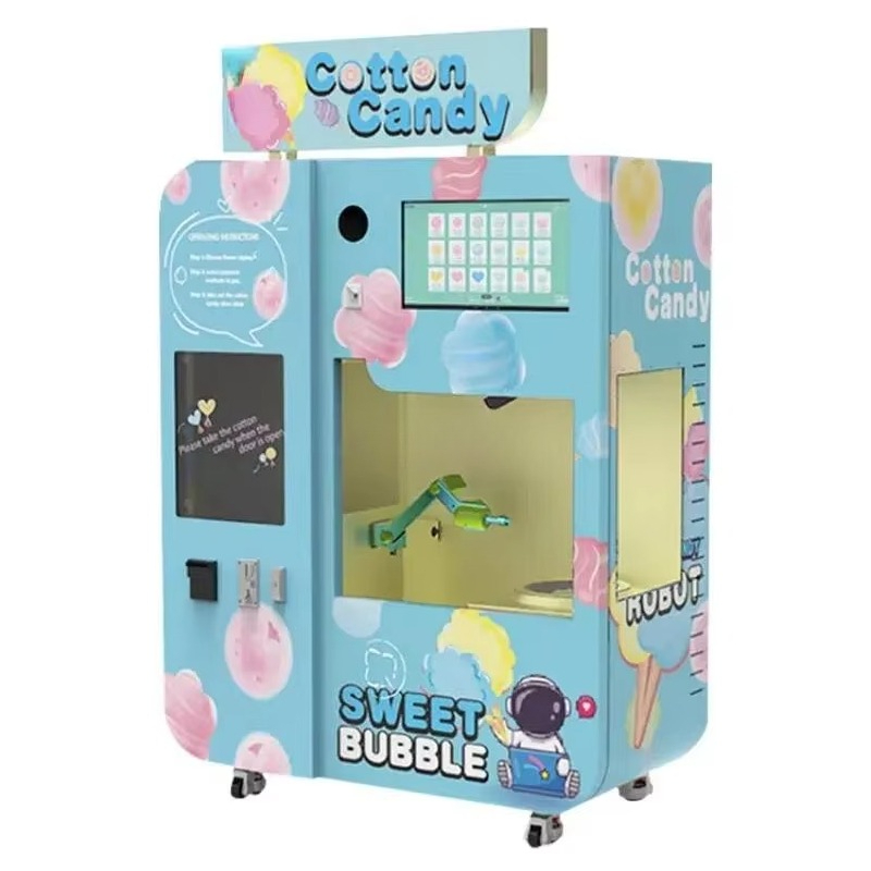 Mesin Penjual Permen Kapas Oto - Arcade Vending & Laundry Revenue ulasan dan harga