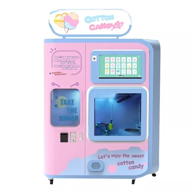 Mesin Penjual Permen Kapas Oto - Arcade Vending & Laundry Revenue ulasan dan harga