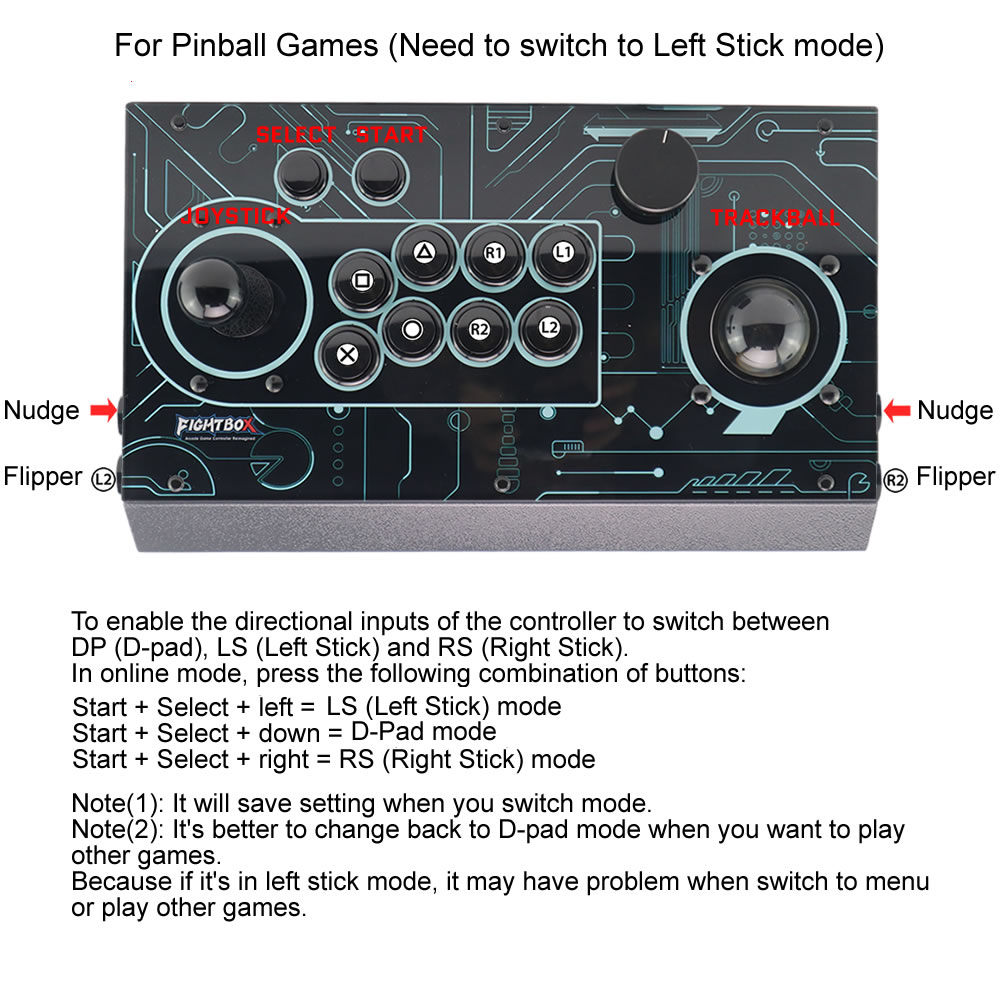 FightBox R10-PRO Joystick Pert - Trackball Controller Arcade ulasan dan harga