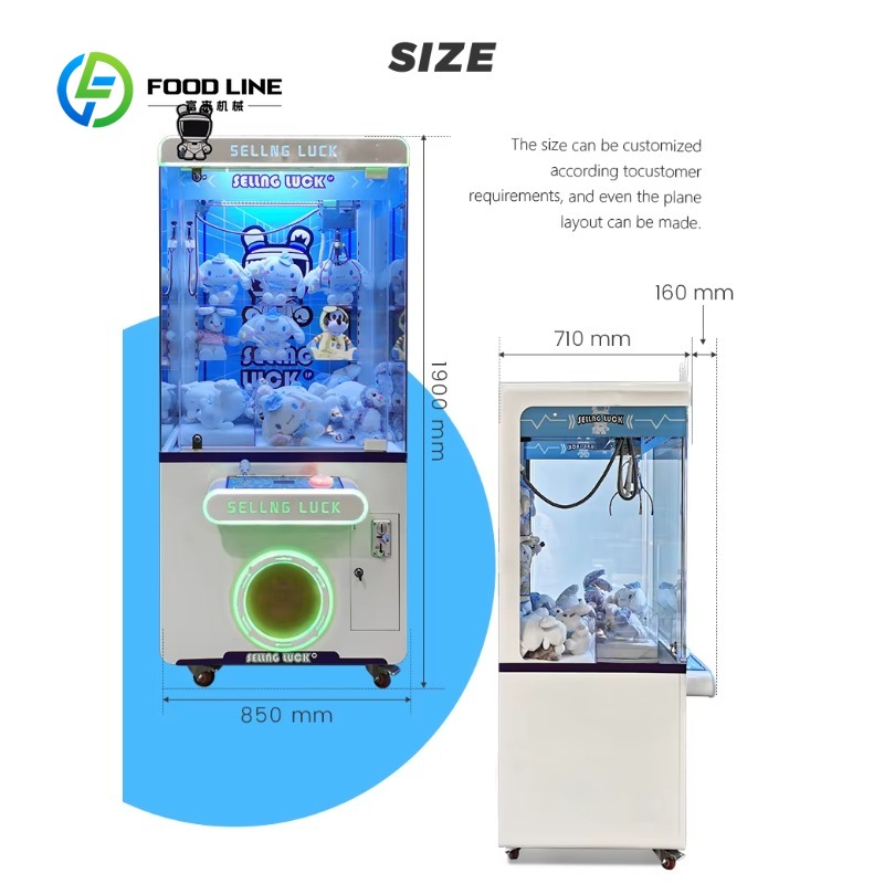 Mesin Cakar Logam Koin Kustom, - Arcade Game Vending Machine ulasan dan harga